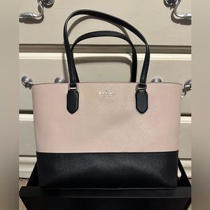 Kate Spade Pink and Black Medium Tote